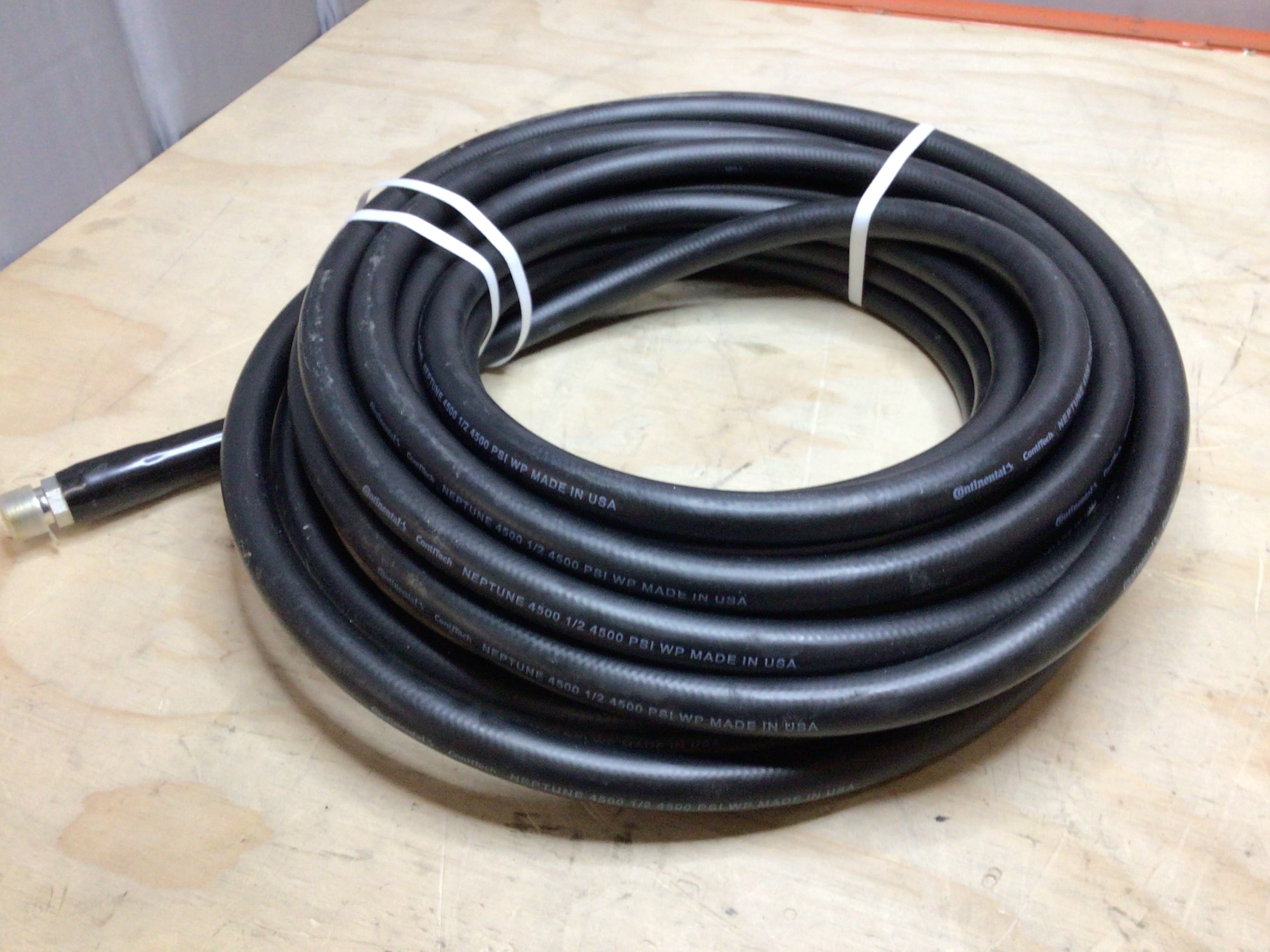 CONTINENTAL Pressure Washer Hose 1/2 in Inside Dia. 100 ft Neoprene (20023799) (8131612541166)